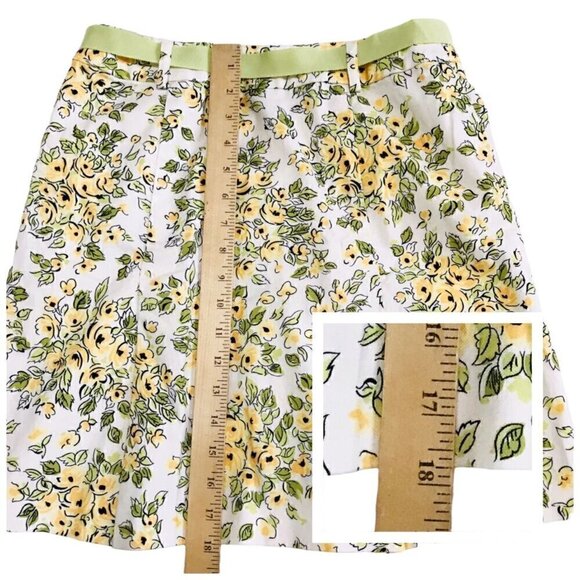 Ann Taylor Loft floral print skirt, Size 4 - Picture 8 of 9